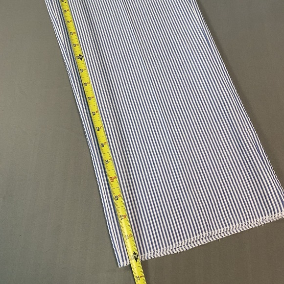 Vinci Blue Pinstripe Seersucker Suit Pants Style MSS-1 Size EU 56L/50W US 46-48W - Picture 10 of 12